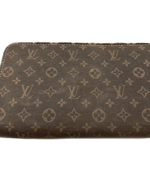 LOUIS VUITTON（ルイ ヴィトン）LOUIS VUITTON (ルイ ヴィトン) 長財布　モノグラム・ミニ・ラン ブラウンの古着・服飾アイテム