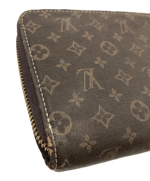 LOUIS VUITTON（ルイ ヴィトン）LOUIS VUITTON (ルイ ヴィトン) 長財布　モノグラム・ミニ・ラン ブラウンの古着・服飾アイテム