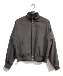 MATSUFUJI（マツフジ）の古着「Wool Stand Collar Jacket」｜ブラウン