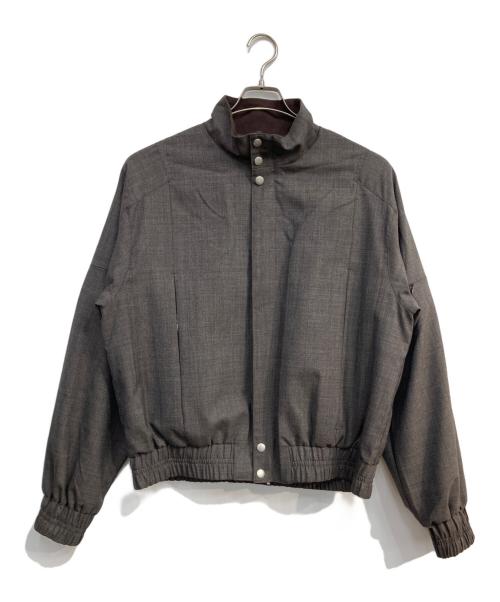 MATSUFUJI（マツフジ）MATSUFUJI (マツフジ) Wool Stand Collar Jacket ブラウン サイズ:3の古着・服飾アイテム