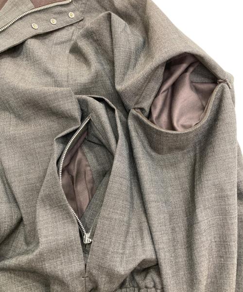 MATSUFUJI（マツフジ）MATSUFUJI (マツフジ) Wool Stand Collar Jacket ブラウン サイズ:3の古着・服飾アイテム