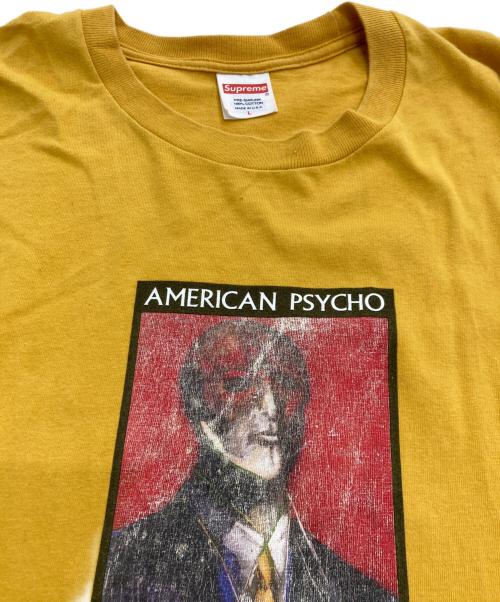 SUPREME（シュプリーム）Supreme (シュプリーム) American Psycho Tee イエロー サイズ:Lの古着・服飾アイテム