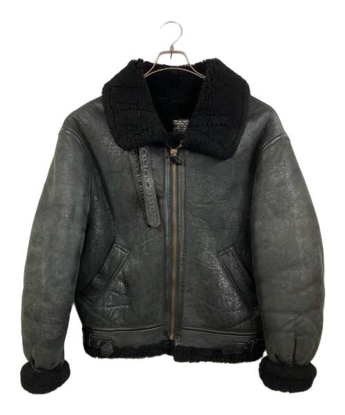 AVIREX（アヴィレックス）AVIREX (アヴィレックス) TYPEB-3ムートンフライトジャケット ブラック サイズ:40の古着・服飾アイテム