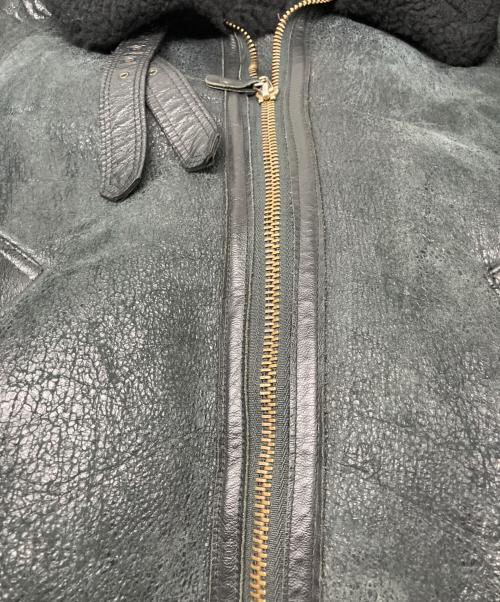 AVIREX（アヴィレックス）AVIREX (アヴィレックス) TYPEB-3ムートンフライトジャケット ブラック サイズ:40の古着・服飾アイテム