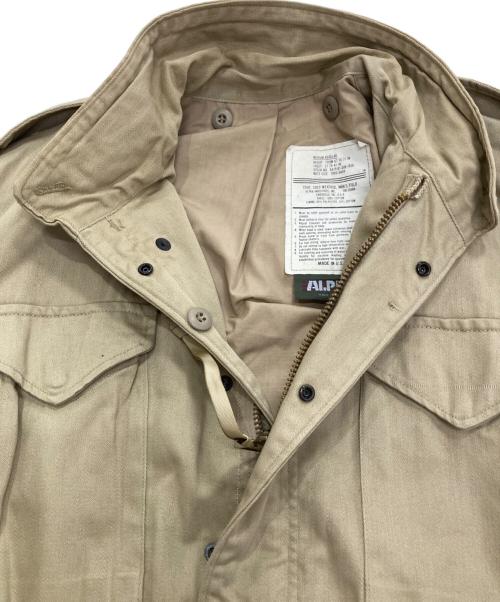 ALPHA（アルファ）ALPHA (アルファ) M-65 FIELD JACKET ベージュ サイズ:Mの古着・服飾アイテム