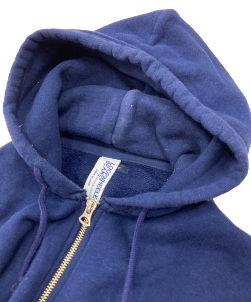 LOOPWHEELER（ループウィラー）LOOPWHEELER (ループウィラー) BEAMS (ビームス) ジップパーカー ネイビー サイズ:Ⅼの古着・服飾アイテム