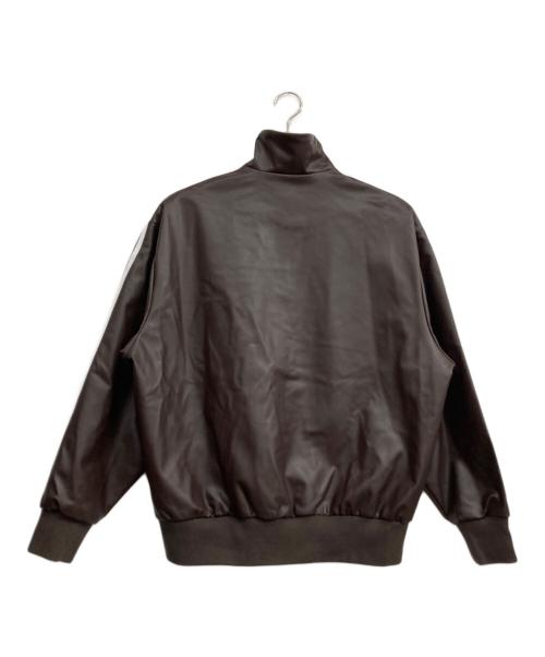 adidas（アディダス）adidas (アディダス) プレザー3Sトラックトップ ブラウン サイズ:Ｍの古着・服飾アイテム