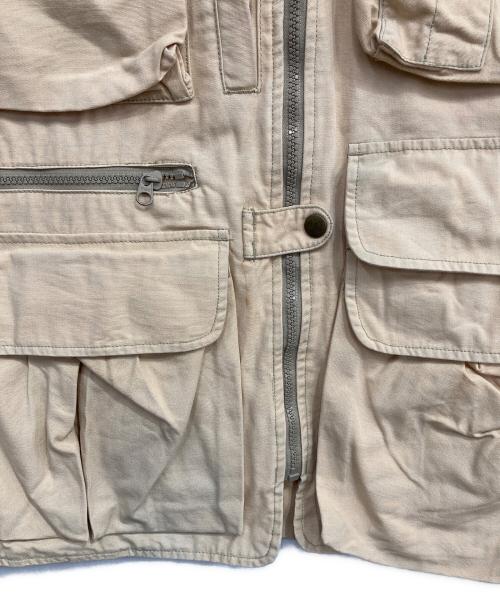 WOOLRICH（ウールリッチ）WOOLRICH (ウールリッチ) フィッシングベスト ベージュ サイズ:Lの古着・服飾アイテム