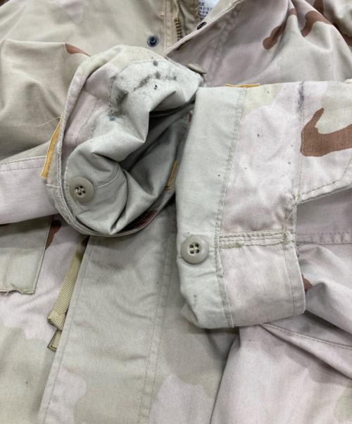 ALPHA（アルファ）ALPHA (アルファ) デザートカモM65ジャケット ベージュ×ブラウン サイズ:Lの古着・服飾アイテム