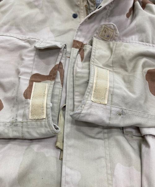 ALPHA（アルファ）ALPHA (アルファ) デザートカモM65ジャケット ベージュ×ブラウン サイズ:Lの古着・服飾アイテム