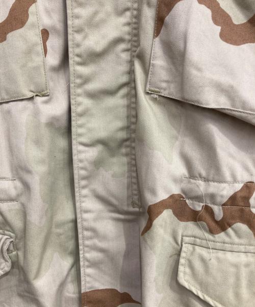 ALPHA（アルファ）ALPHA (アルファ) デザートカモM65ジャケット ベージュ×ブラウン サイズ:Lの古着・服飾アイテム