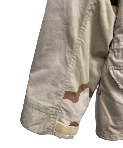 ALPHA（アルファ）ALPHA (アルファ) デザートカモM65ジャケット ベージュ×ブラウン サイズ:Lの古着・服飾アイテム