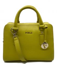 FURLA（フルラ）の古着「2WAYハンドバッグ」｜イエロー