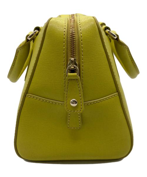FURLA（フルラ）FURLA (フルラ) 2WAYハンドバッグ イエローの古着・服飾アイテム