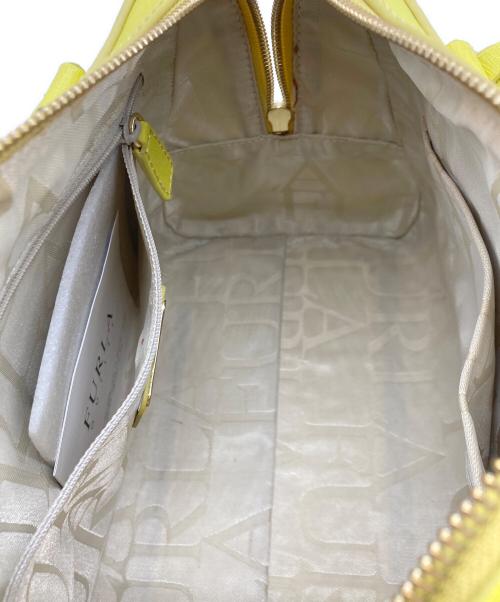 FURLA（フルラ）FURLA (フルラ) 2WAYハンドバッグ イエローの古着・服飾アイテム
