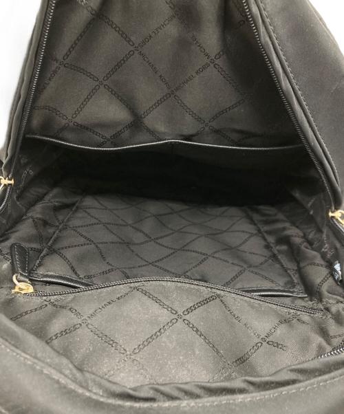 MICHAEL KORS（マイケル・コース）MICHAEL KORS (マイケル・コース) PRESCOTT ラージ バックパック ブラックの古着・服飾アイテム