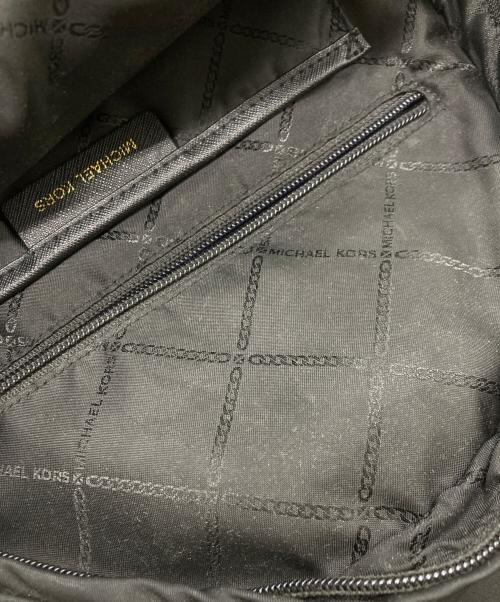 MICHAEL KORS（マイケル・コース）MICHAEL KORS (マイケル・コース) PRESCOTT ラージ バックパック ブラックの古着・服飾アイテム