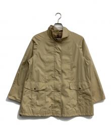 BURBERRY LONDON（バーバリーロンドン）の古着「裏ノバチェックナイロンジャケット」｜ベージュ