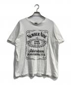 NUMBER (N)INEナンバーナイン）の古着「オールドモチーフロゴ Tシャツ」｜ホワイト
