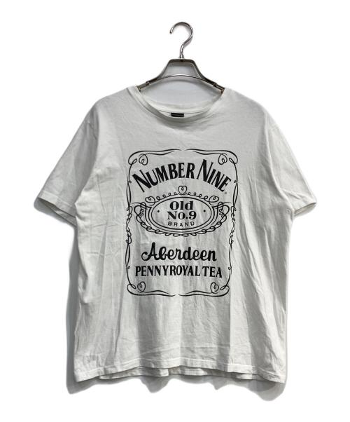 NUMBER (N)INE（ナンバーナイン）NUMBER (N)INE (ナンバーナイン) オールドモチーフロゴ Tシャツ ホワイト サイズ:記載なしの古着・服飾アイテム