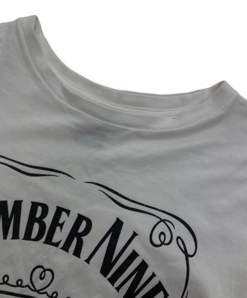 NUMBER (N)INE（ナンバーナイン）NUMBER (N)INE (ナンバーナイン) オールドモチーフロゴ Tシャツ ホワイト サイズ:記載なしの古着・服飾アイテム