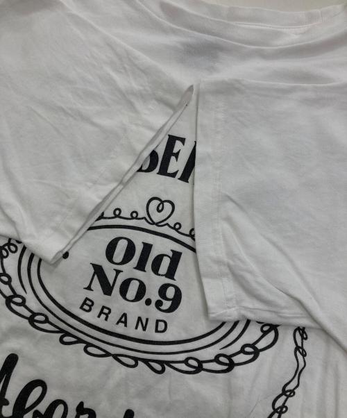 NUMBER (N)INE（ナンバーナイン）NUMBER (N)INE (ナンバーナイン) オールドモチーフロゴ Tシャツ ホワイト サイズ:記載なしの古着・服飾アイテム