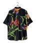 MAISON SPECIAL (メゾンスペシャル) ORIGINAL GRAPHIC Prime-Over Regular Collar Short Sleeve Shirt ブラック サイズ:1：8000円