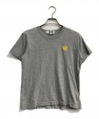 PLAY COMME des GARCONSプレイコムデギャルソン）の古着「ワッペンTシャツ」｜グレー