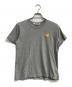 PLAY COMME des GARCONS（プレイコムデギャルソン）の古着「ワッペンTシャツ」｜グレー