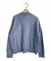 AMI Alexandre Mattiussi (アミアレクサンドルマテュッシ) クルーネックニット ブルー サイズ:Ｌ：14000円