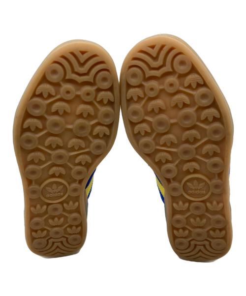 adidas Originals（アディダスオリジナル）adidas originals (アディダスオリジナル) GAZELLE INDOOR ブルー×イエロー サイズ:25㎝の古着・服飾アイテム