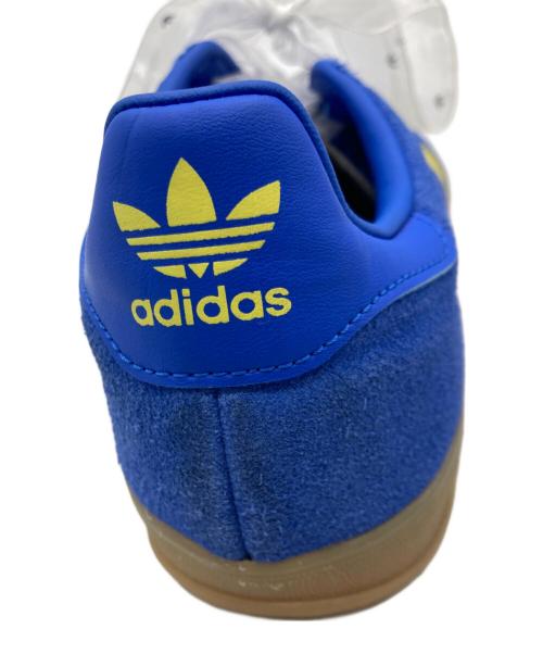 adidas Originals（アディダスオリジナル）adidas originals (アディダスオリジナル) GAZELLE INDOOR ブルー×イエロー サイズ:25㎝の古着・服飾アイテム