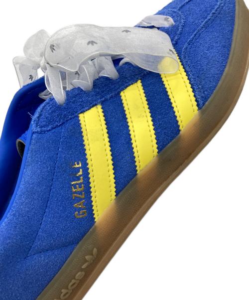adidas Originals（アディダスオリジナル）adidas originals (アディダスオリジナル) GAZELLE INDOOR ブルー×イエロー サイズ:25㎝の古着・服飾アイテム