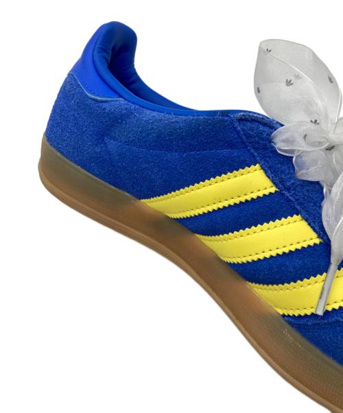 adidas Originals（アディダスオリジナル）adidas originals (アディダスオリジナル) GAZELLE INDOOR ブルー×イエロー サイズ:25㎝の古着・服飾アイテム