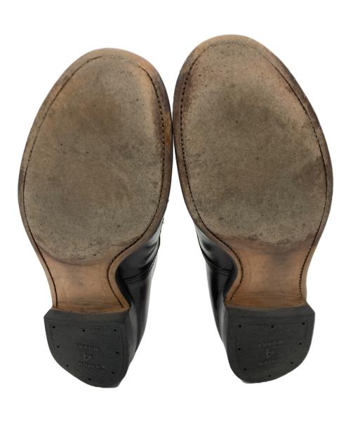 Alden（オールデン）Alden (オールデン) SHIPS (シップス) Vチップコードバンシューズ ブラウン サイズ:8の古着・服飾アイテム