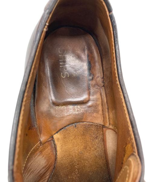 Alden（オールデン）Alden (オールデン) SHIPS (シップス) Vチップコードバンシューズ ブラウン サイズ:8の古着・服飾アイテム