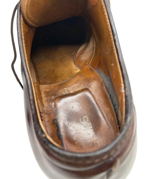 Alden（オールデン）Alden (オールデン) SHIPS (シップス) Vチップコードバンシューズ ブラウン サイズ:8の古着・服飾アイテム