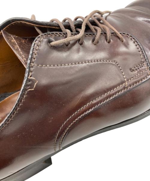 Alden（オールデン）Alden (オールデン) SHIPS (シップス) Vチップコードバンシューズ ブラウン サイズ:8の古着・服飾アイテム