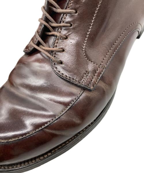Alden（オールデン）Alden (オールデン) SHIPS (シップス) Vチップコードバンシューズ ブラウン サイズ:8の古着・服飾アイテム