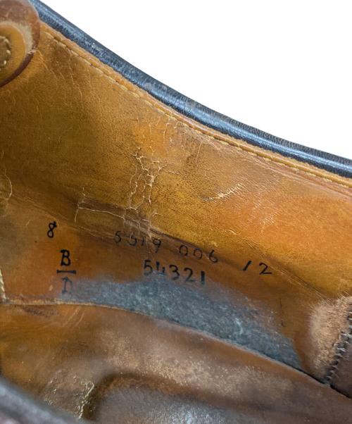 Alden（オールデン）Alden (オールデン) SHIPS (シップス) Vチップコードバンシューズ ブラウン サイズ:8の古着・服飾アイテム