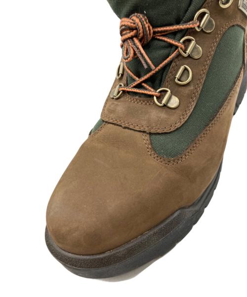 Timberland（ティンバーランド）Timberland (ティンバーランド) ウォータープルーフ フィールド ブーツ ブラウン サイズ:27cmの古着・服飾アイテム
