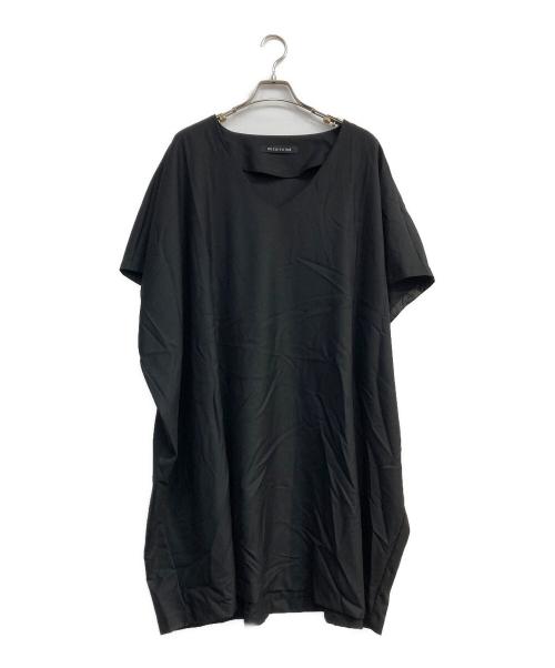 mizuiro-ind（ミズイロインド）mizuiro-ind (ミズイロインド) ノースリーブワンピース ブラック サイズ:Freeの古着・服飾アイテム