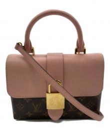 LOUIS VUITTON（ルイ ヴィトン）の古着「2WAYバッグ　モノグラム　ロッキーBB」｜ブラウン×ピンク