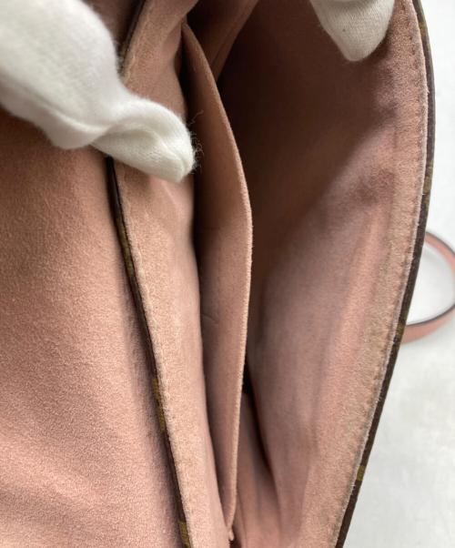 LOUIS VUITTON（ルイ ヴィトン）LOUIS VUITTON (ルイ ヴィトン) 2WAYバッグ　モノグラム　ロッキーBB ブラウン×ピンクの古着・服飾アイテム