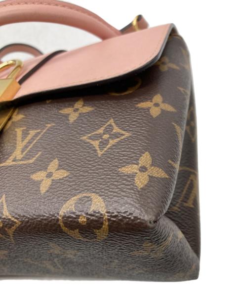LOUIS VUITTON（ルイ ヴィトン）LOUIS VUITTON (ルイ ヴィトン) 2WAYバッグ　モノグラム　ロッキーBB ブラウン×ピンクの古着・服飾アイテム