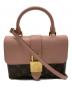 LOUIS VUITTON（ルイ ヴィトン）の古着「2WAYバッグ　モノグラム　ロッキーBB」｜ブラウン×ピンク