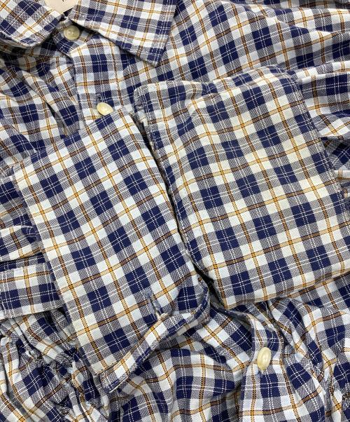 TENDER PERSON（テンダ―パーソン）TENDER PERSON (テンダ―パーソン) GATHER SHIRT ブルー サイズ:FREEの古着・服飾アイテム