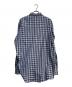 TENDER PERSON (テンダ―パーソン) GATHER SHIRT ブルー サイズ:FREE：7000円