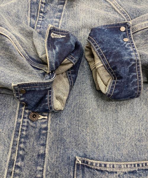 Schott（ショット）Schott (ショット) 962J FP COVERALL USED ブルー サイズ:40の古着・服飾アイテム