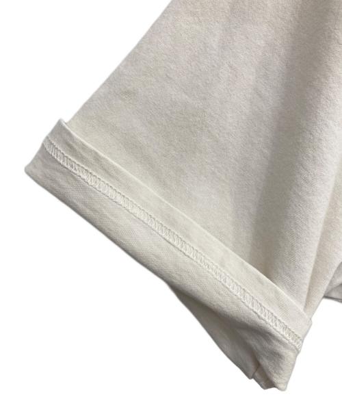 stussy（ステューシー）stussy (ステューシー) BLOCK SPORT PIGMENT DYED TEE ホワイト×ブラック サイズ:Ⅿの古着・服飾アイテム